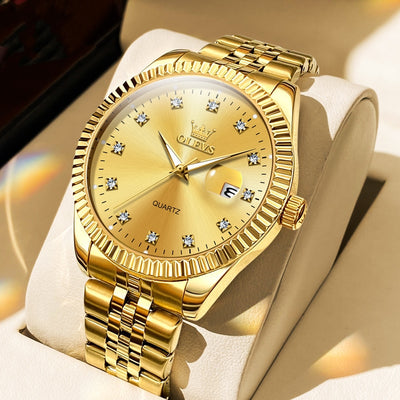 Reloj de Pareja para San Valentín - Diseño Moderno Resistente al Agua
