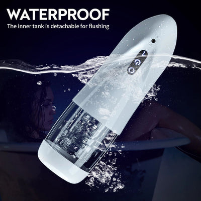 Juguete Giratorio Eléctrico Automático Transparente para Hombres - Image 12