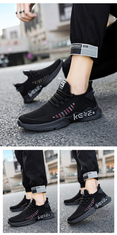 Zapatos Deportivos Casuales Transpirables para Hombre Talla Grande - Image 10