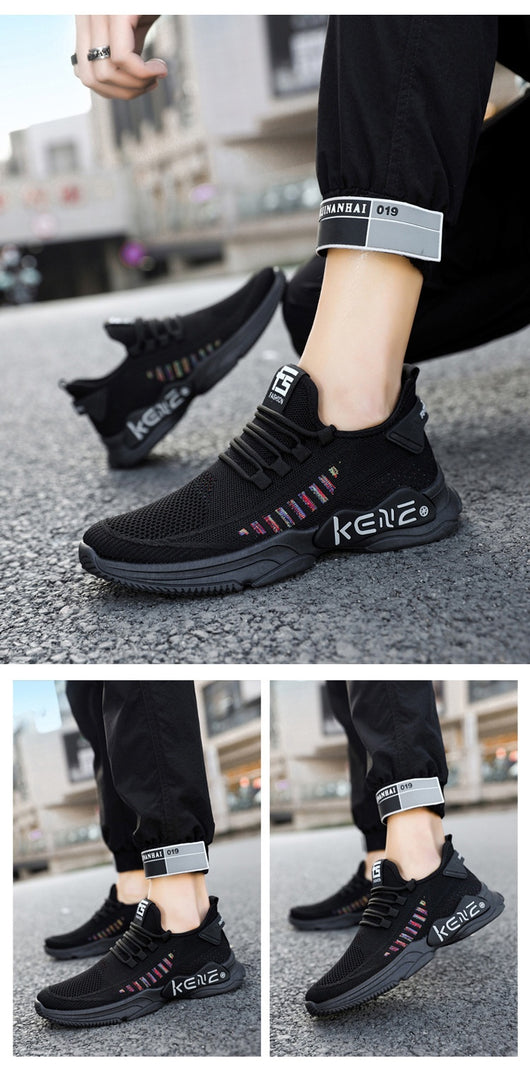Zapatos Deportivos Casuales Transpirables para Hombre Talla Grande - Image 10