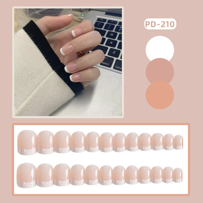 Uñas Postizas Adhesivas Efecto Ballet Esmerilado - Manicura Perfecta Lista para Usar - Image 42