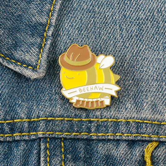 Broche Pin de Abeja Adorable - Diseño Esmaltado en Aleación - Image 2