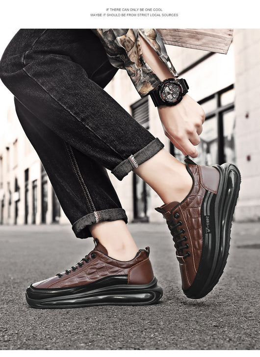 Zapatos Casuales para Hombre Primavera Otoño con Suela Gruesa - Image 10
