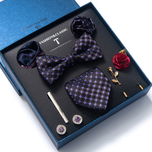 Conjunto de 8 Piezas de Corbatas para Traje Formal de Hombre - Image 20
