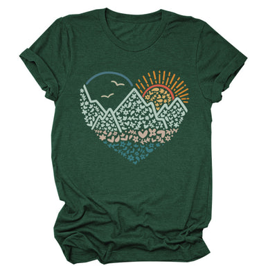Blusa Suelta de Manga Corta para Uso Diario - Image 10