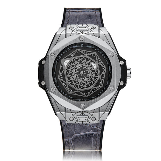 Reloj Hombre Big Bang Telaraña Tatuaje - Correa Goma Resistente Estudiante - Image 3
