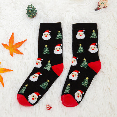 Calcetines Navideños a Juego para Familia - Diseño Jacquard Corto - Image 32