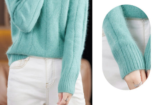 Suéter Tejido Básico para Mujer - Prenda Versátil Otoño Invierno - Image 15