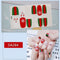Láminas de Esmalte de Uñas Navideñas - Diseños Viral Red Net