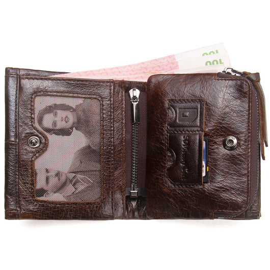 Billetera de Cuero Vintage para Hombre - Image 6