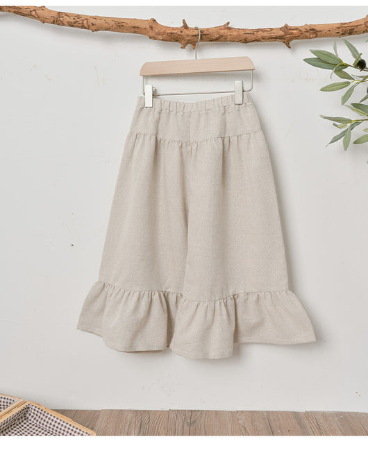 Pantalón Niña Estilo Nórdico Cintura Elástica Colores Puros - Image 25