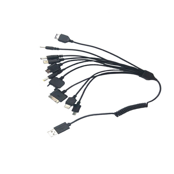 Cable de Carga Multifunción 10 en 1 para Celular