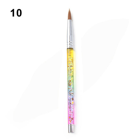 Set de 7 Brochas para Uñas Acrílicas - Nylon Profesional para Manicura - Image 9