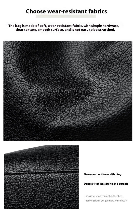 Bolso Retro de Cuero Suave con Gran Capacidad para Llevar al Hombro - Image 12