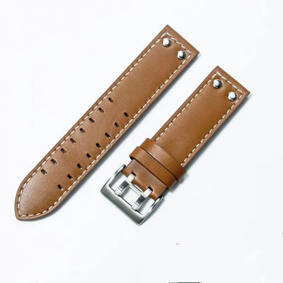 Correa de Reloj Cuero Khaki Field 20-22mm - Primera Capa Premium - Image 2