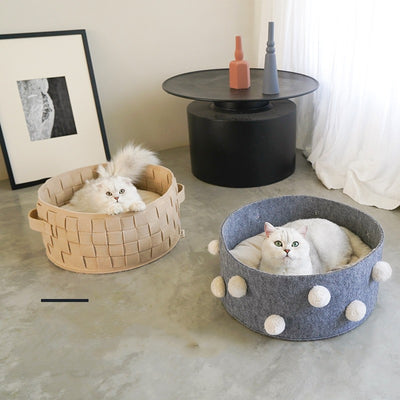 Cama Nido para Gatos 4 Estaciones Semicerrada Universal - Image 2