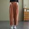 Calça Saruel Confortável de Cores Sólidas - Estilo Versátil Feminino