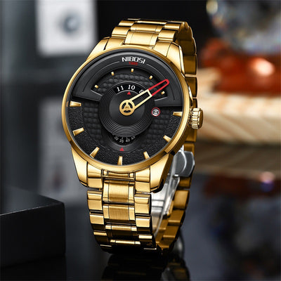 Reloj de Cuarzo Impermeable con Diseño de Personalidad para Hombre - Image 11