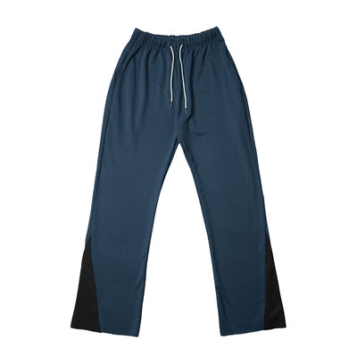 Pantalones Patchwork de Pierna Recta - Image 7