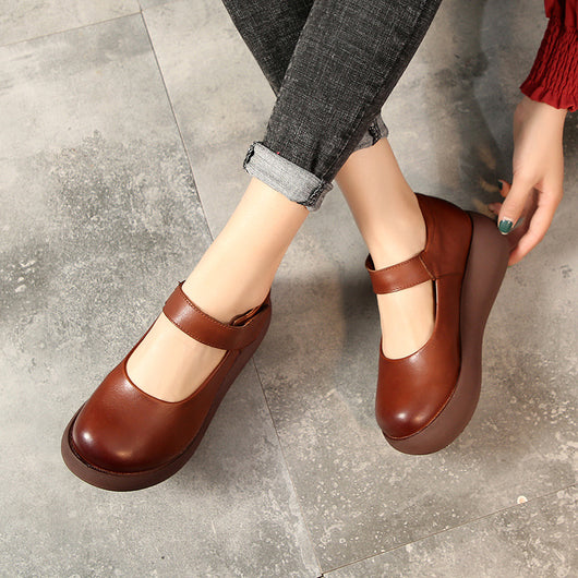 Zapatos Elevadores de Cuero Genuino Primera Capa - Image 11