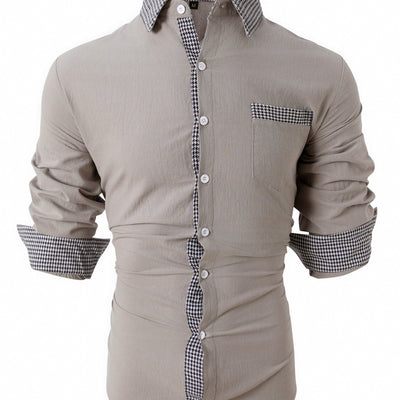 Camisa Casual de Manga Larga para Hombre - Image 3