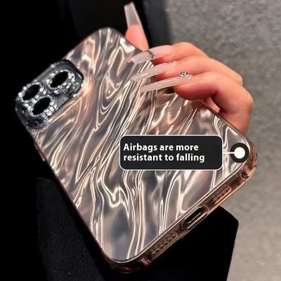 Funda Celular Efecto Agua con Brillo y Diseño Minimalista - Image 11
