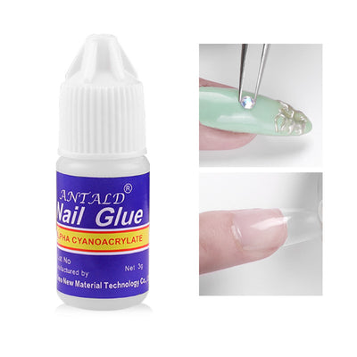 Adhesivo para Uñas Postizas 3g - Pegamento Profesional para Nail Art - Image 3