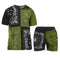 Conjunto Deportivo Casual de Dos Piezas con Combinación de Colores