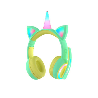 Auriculares Bluetooth Infantiles con Orejas de Gato y Luz LED - Image 15