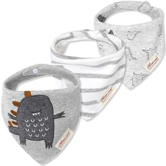 Baberos Triangulares Dobles para Bebé - Pack de 3 Pañoletas Absorbentes - Image 34