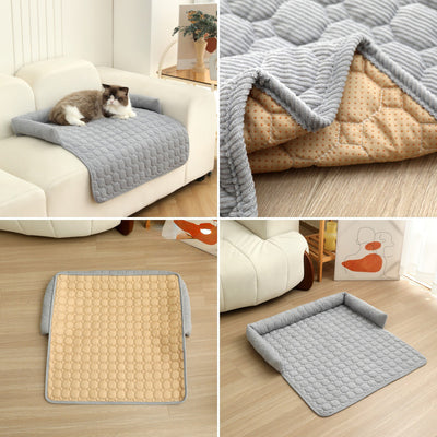 Cama Nido Calmante para Mascotas con Almohada Cervical y Manta Acolchada - Image 29