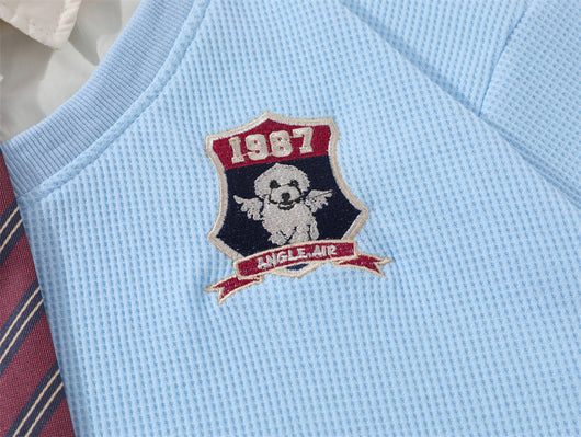 Camisa Polo College con Insignia para Hombre - Image 8