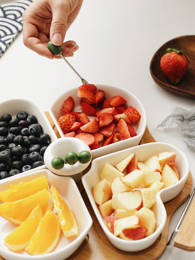 Bandeja Divisora de Cerámica para Frutas y Dulces - Image 6