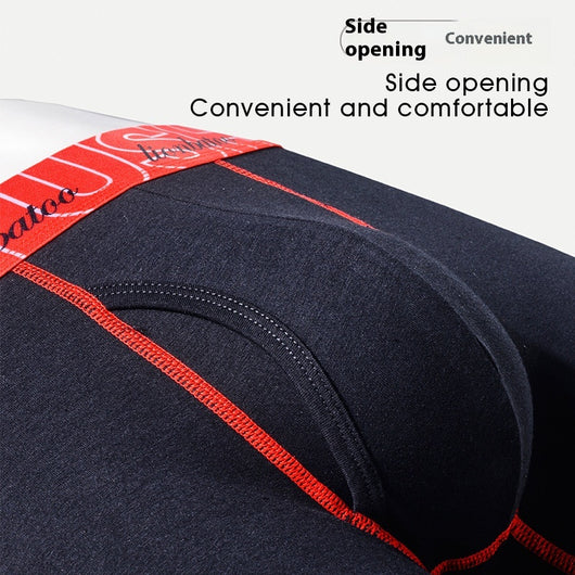 Bóxers Largos de Algodón para Hombre con Protección Anti-fricción - Image 3