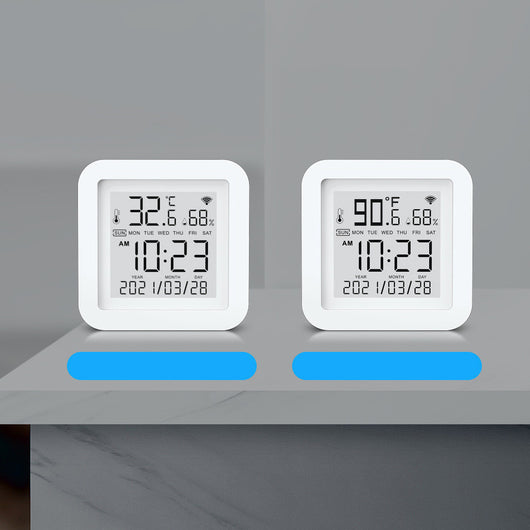 Sensor WiFi de Temperatura y Humedad para Hogar Inteligente con Pantalla y Control por Voz - Image 6