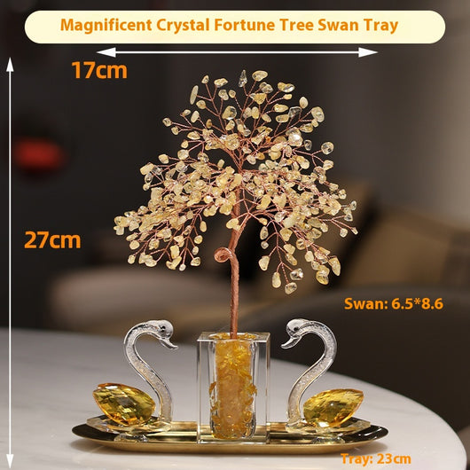Mueble Decorativo Cisne de Cristal para TV, Vino y Mesita de Noche - Image 13