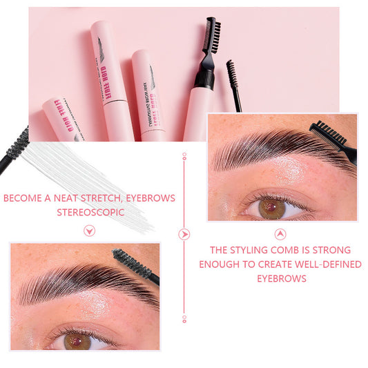Crema Modeladora de Cejas Doble Punta - Incolora y Larga Duración - Image 2