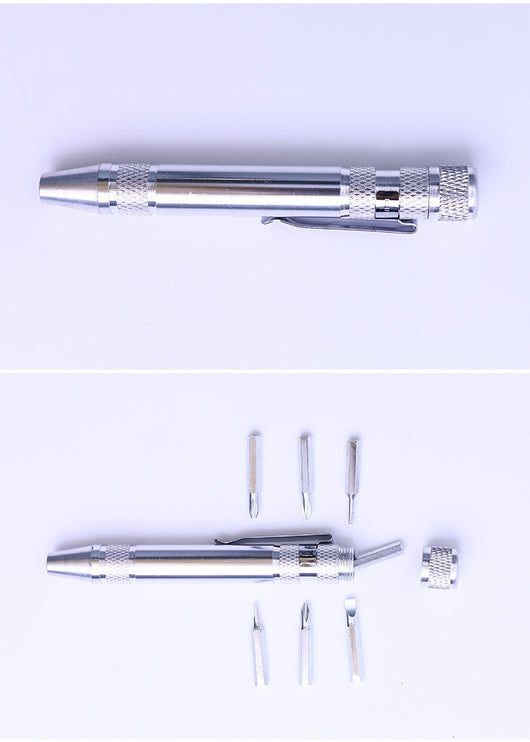 Juego de Destornillador 8 en 1 Tipo Pluma - Aleación de Aluminio - Image 22