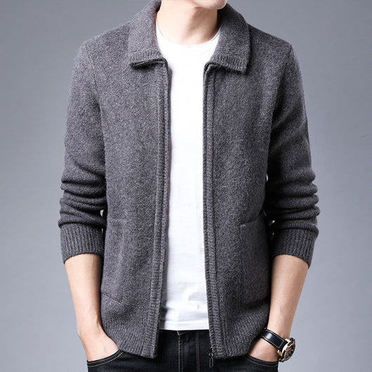 Chaqueta Casual de Alpaca con Cierre y Solapa - Tejido Polar Premium - Image 8