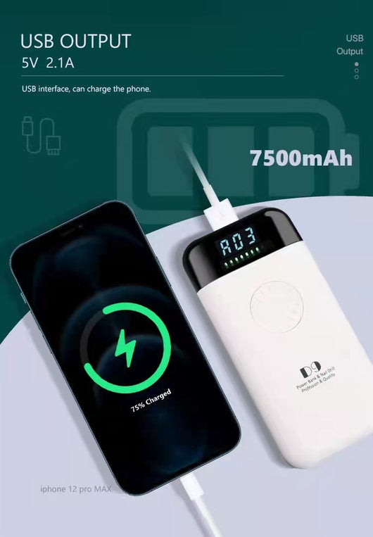 Pulidor de Uñas con Velocidad Ajustable y Removedor Cerámico - Image 7