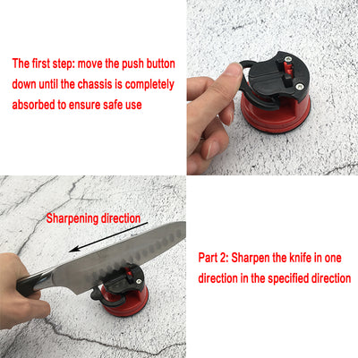 Afilador de Cuchillos Eléctrico Inteligente con Ventosa de Seguridad Fácil y Seguro - Image 20
