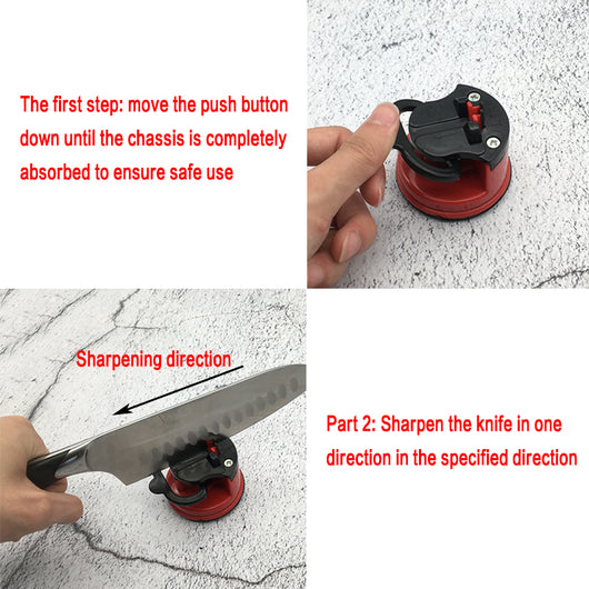 Afilador de Cuchillos Eléctrico Inteligente con Ventosa de Seguridad Fácil y Seguro - Image 20