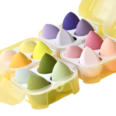 Esponjas de Maquillaje Huevo Dual - Polvo y Líquido - Image 4