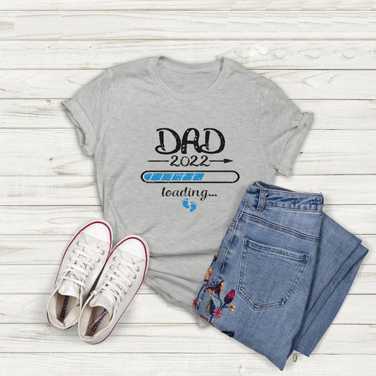Camiseta Gris con Estampado Progress Bar DAD - Cuello Redondo Unisex - Image 11