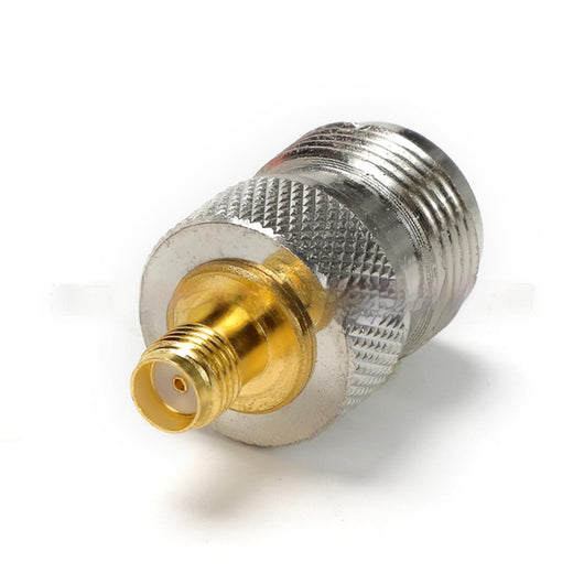 Adaptador Convertidor RF de Cobre Puro - Conector N Hembra a SMA Hembra - Image 4