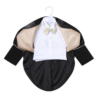 Conjunto de Esmoquin Infantil Británico para Presentador de Piano y Eventos - Image 10