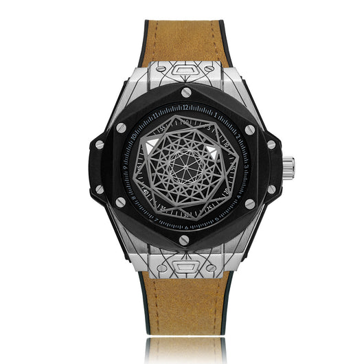 Reloj Hombre Big Bang Telaraña Tatuaje - Correa Goma Resistente Estudiante - Image 19
