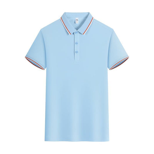 Polo de Seda Helada para Verano - Manga Corta con Solapa - Image 9