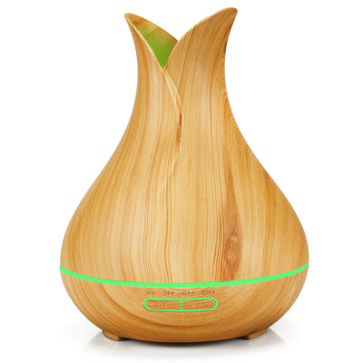Difusor Humidificador Aromático con Luz LED y Diseño en Madera - Image 16