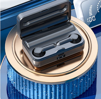 Auriculares Bluetooth Estéreo Inalámbricos con Pantalla Espejo - Image 4